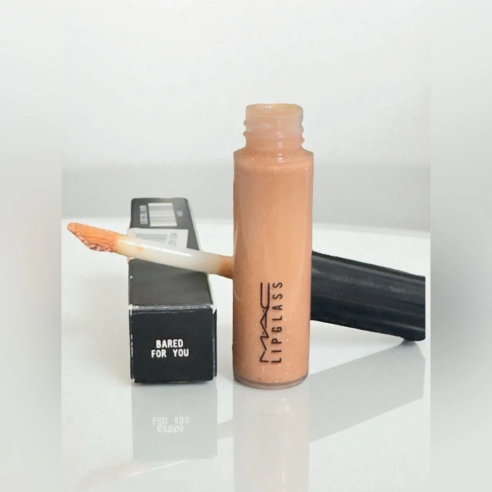 MAC BARED FOR YOU LIPGLASS. NEW IN BOX. LIMITED EDITION.